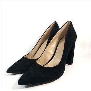 NWOT Nine West Black Astoria Block Heel Pu…